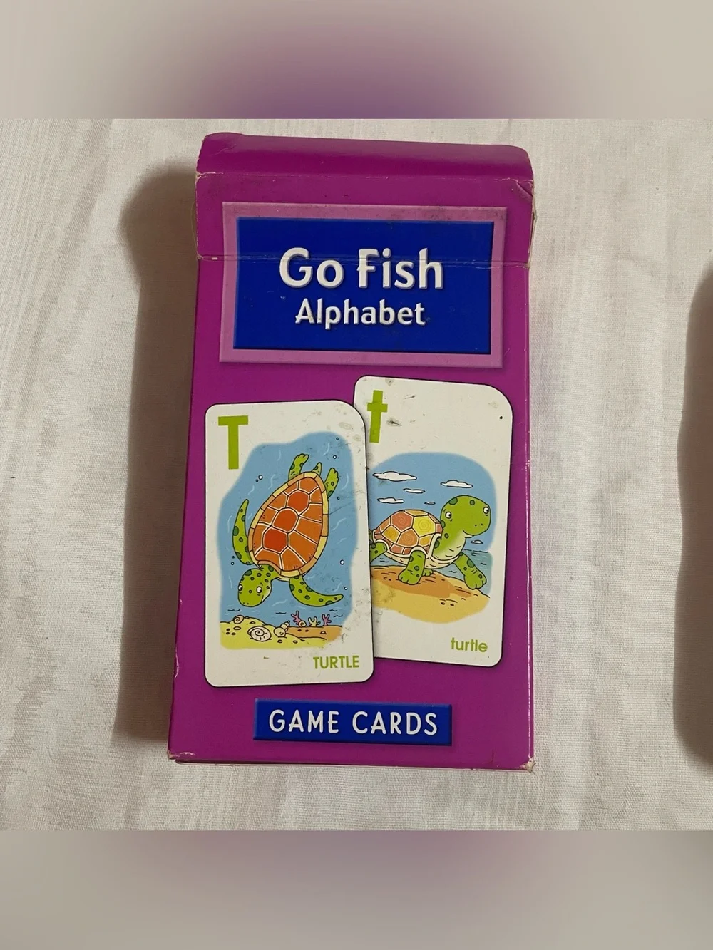 School Zone Go Fish Animal Alphabet Card Game 2006